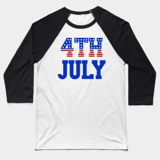 4th july independent american 2021 Baseball T-Shirt